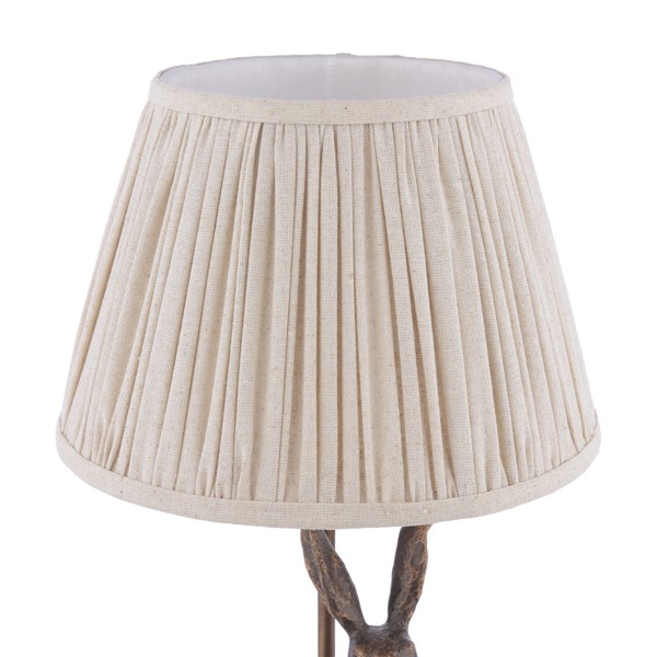 (image for) Laura Ashley Hare Table Lamp Antique Bronze With Shade